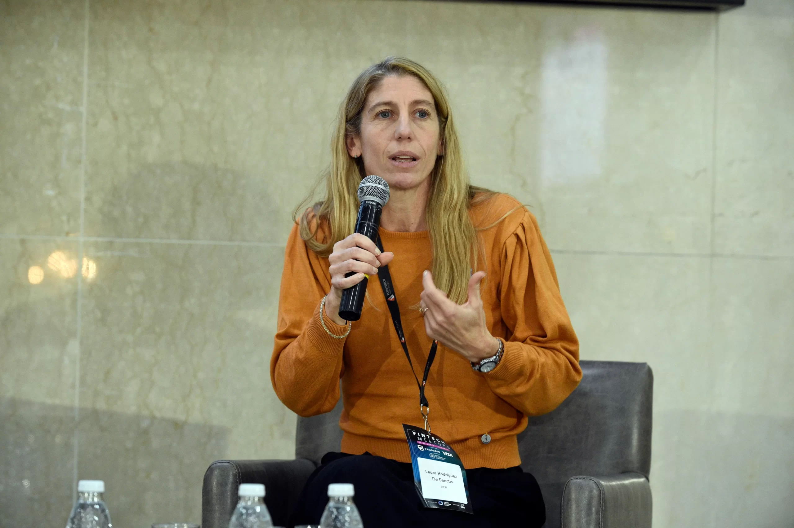 Laura Rodríguez de Sanctis, Gerenta de Innovación y Mercado de Capitales de la BCR